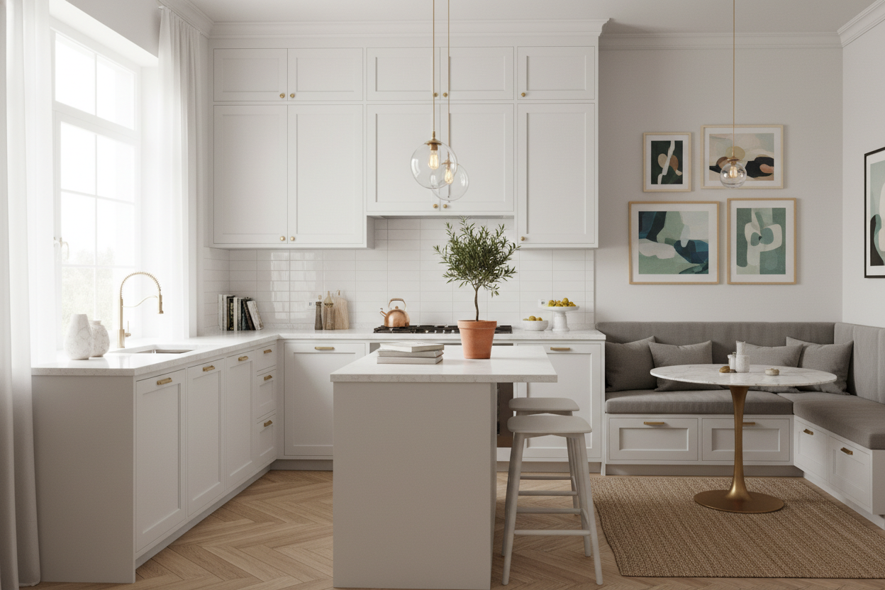 I Crammed a Kitchen Renovation Island Into 120 Square Feet