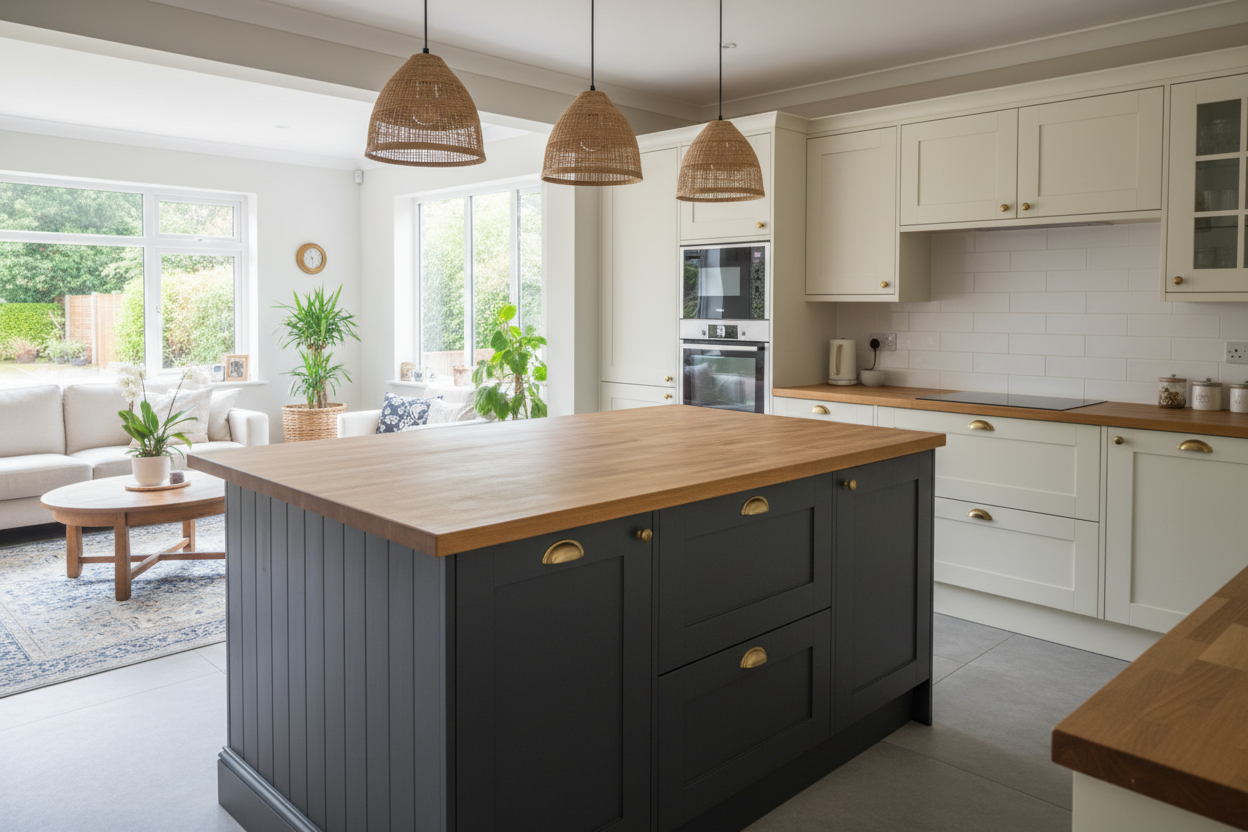 Don't Demo It: The Right Way to Refurbish Kitchen Island Cabinets