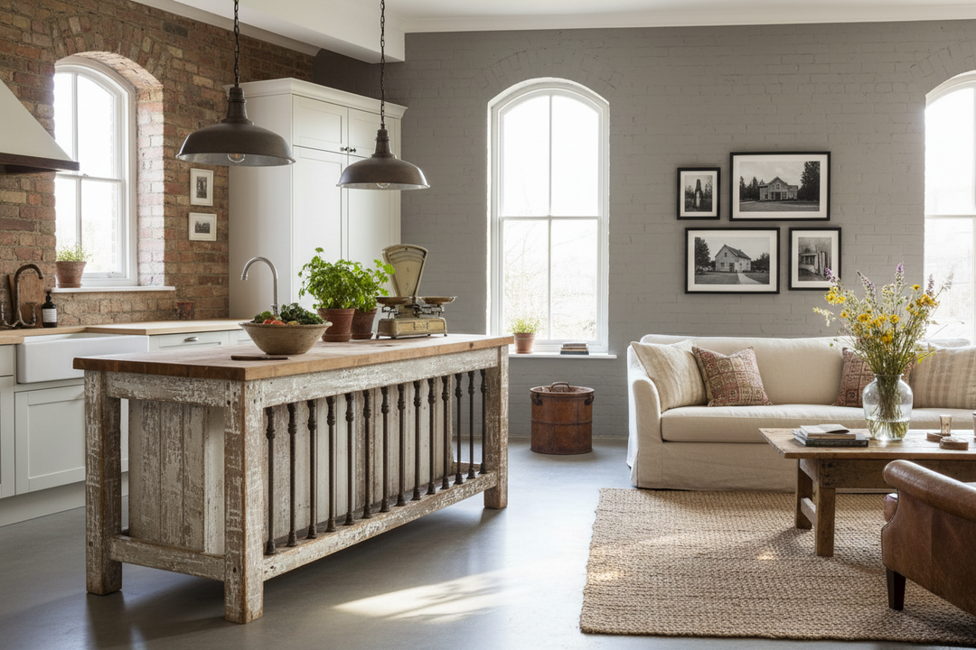 Stop Buying Fake Farmhouse: Just Get a Salvage Kitchen Island