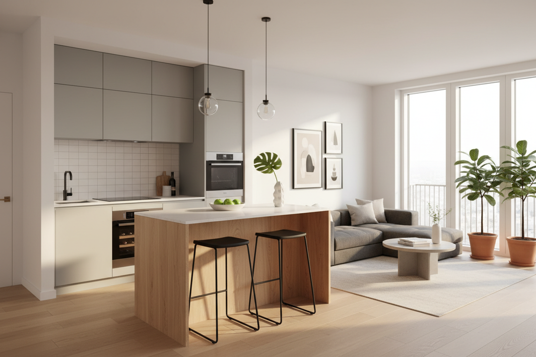 Stop Cramming a Massive Kitchen Design Island Into a Small Space