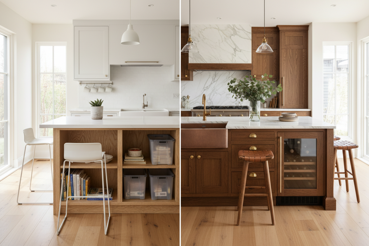 The $500 vs. $5k Difference in Kitchen Islands Prices