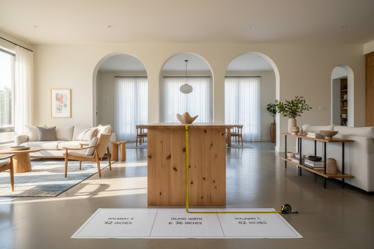 The 3 Doorway Measurements You Need for a Kitchen Island Buy Online