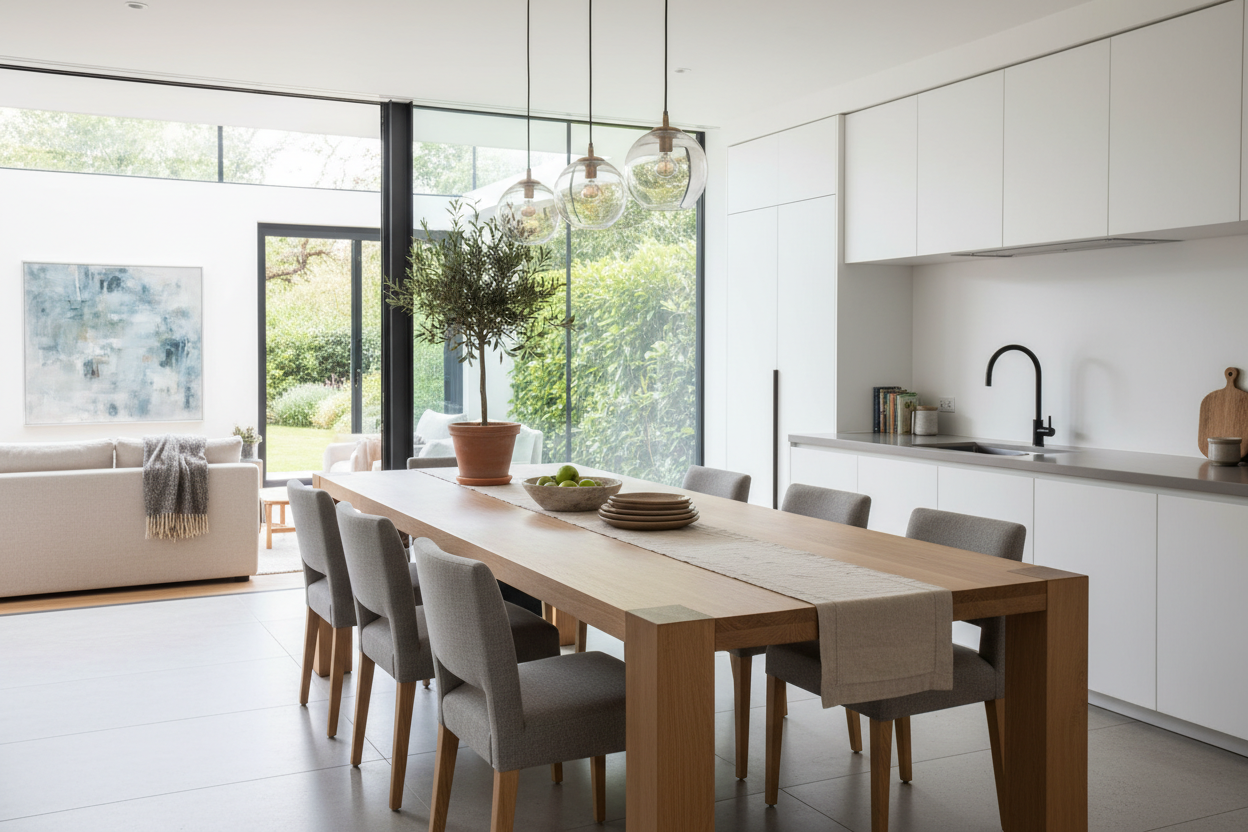Ditch the Counter Stools: The Case for a Table Height Kitchen Island