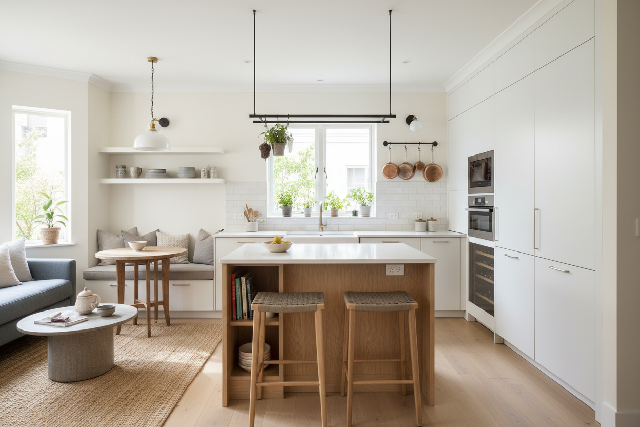 How I Made a 4 ft Kitchen Island Work Harder Than a Massive Slab