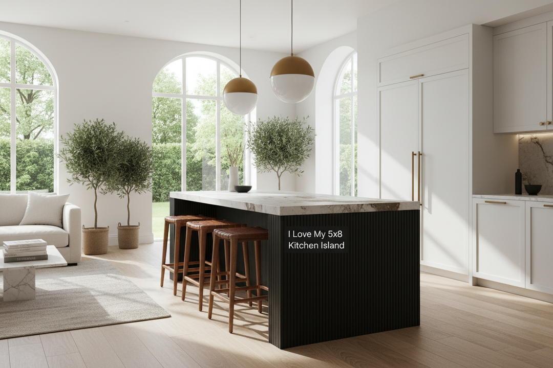 I Love My 5x8 Kitchen Island, But the Countertop Was a Nightmare