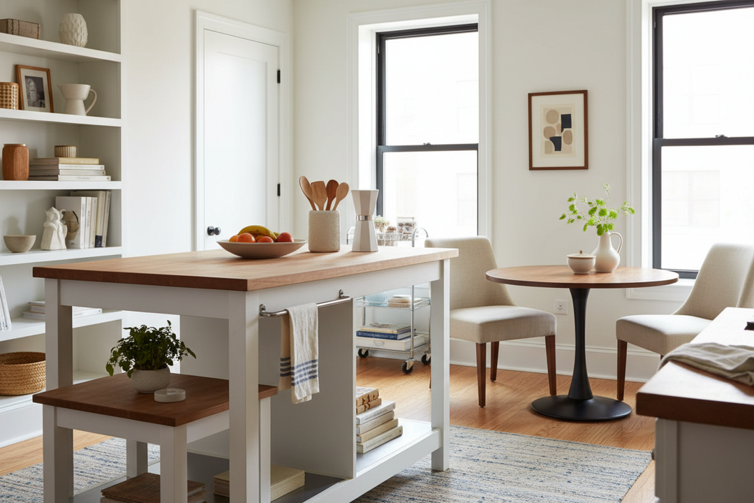 I Swapped My Flimsy Cart for the Collette 42 Kitchen Island