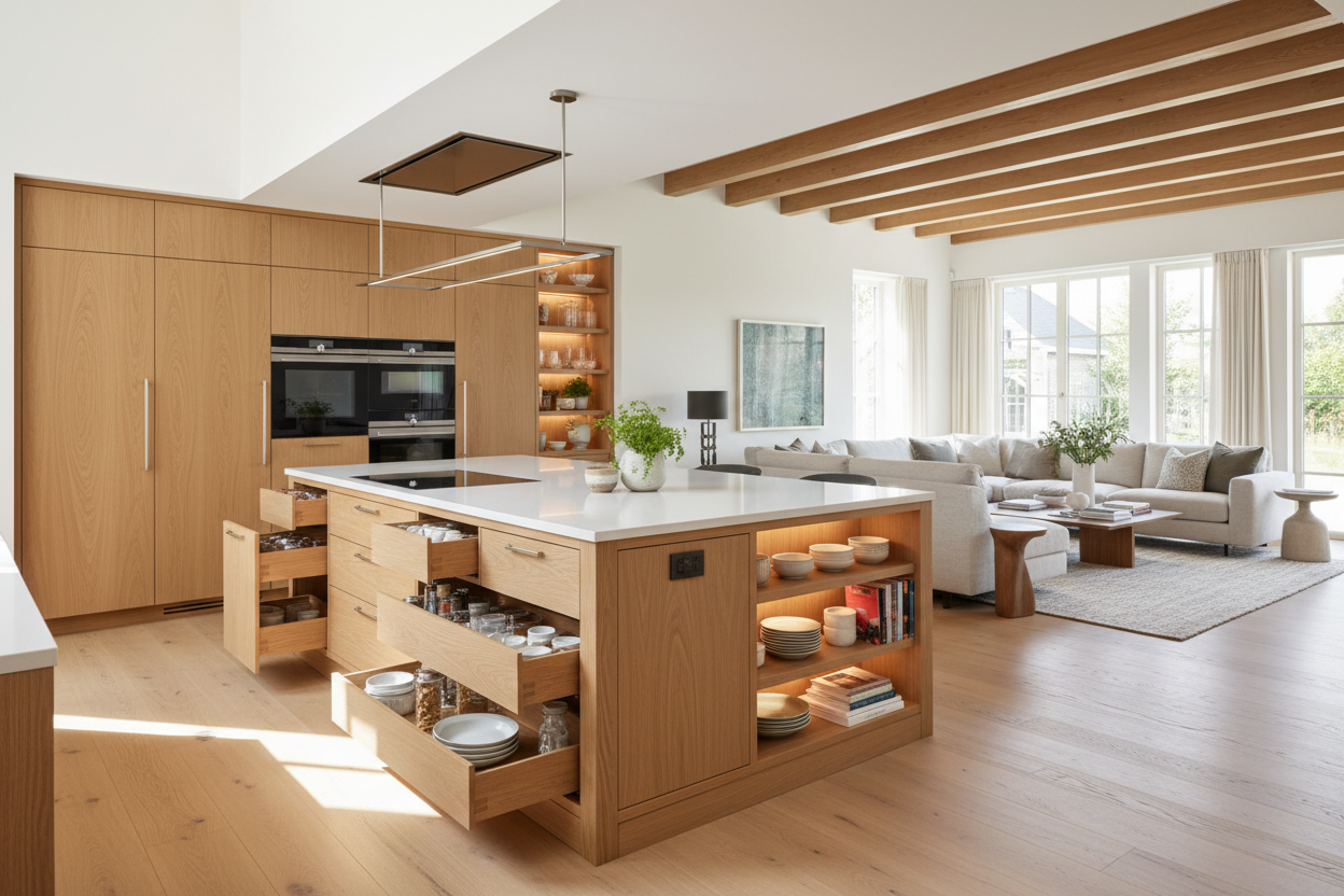 Ditch the Pantry: Get a Kitchen Island Lots of Storage Instead