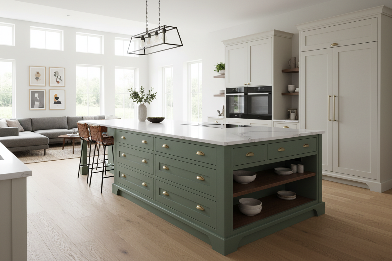 Stop Buying Standard Base Cabinets for Island in Kitchen Builds