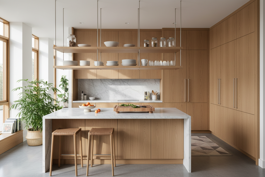 Please Stop Tearing Down Kitchen Cabinets Above Island Prep Zones