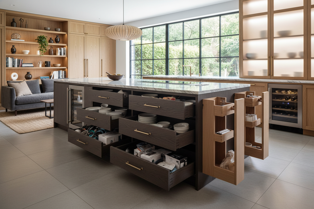 Why Your Kitchen Island Drawers Are Wasting So Much Space