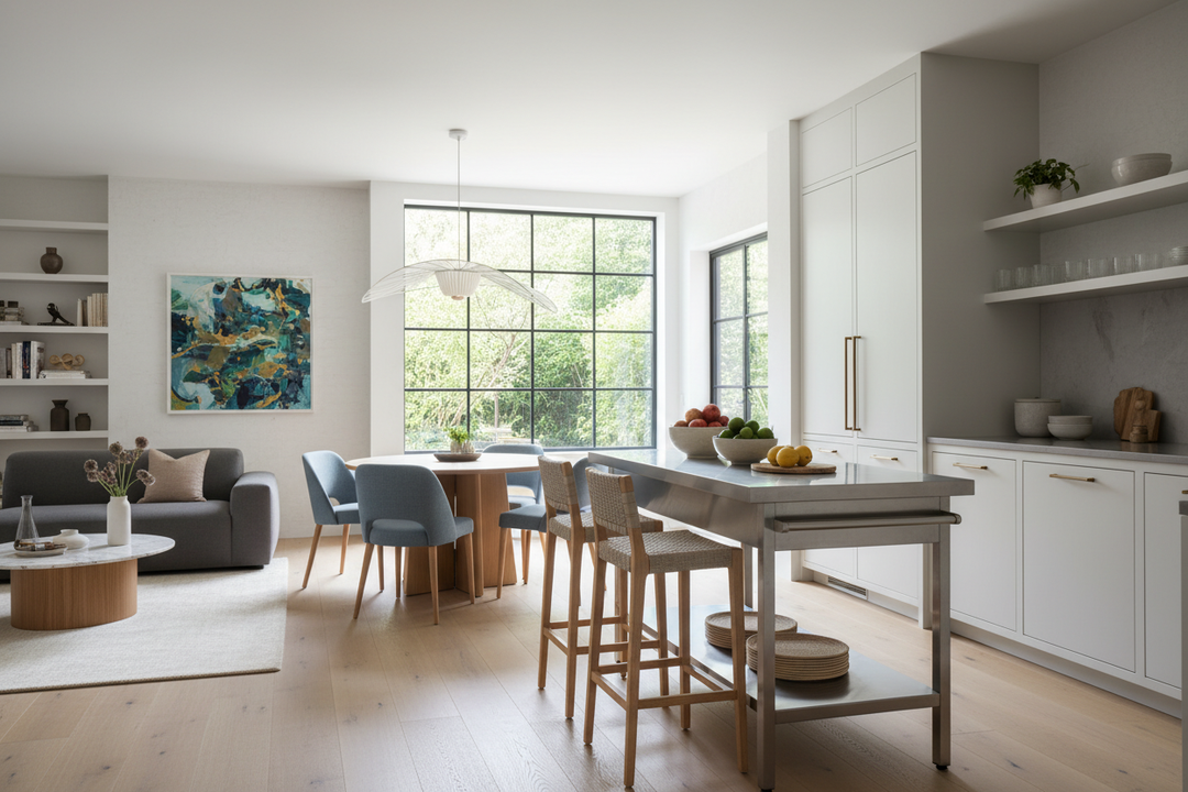 Is a Kitchen Cart Stainless Top Too 'Restaurant' For Home?