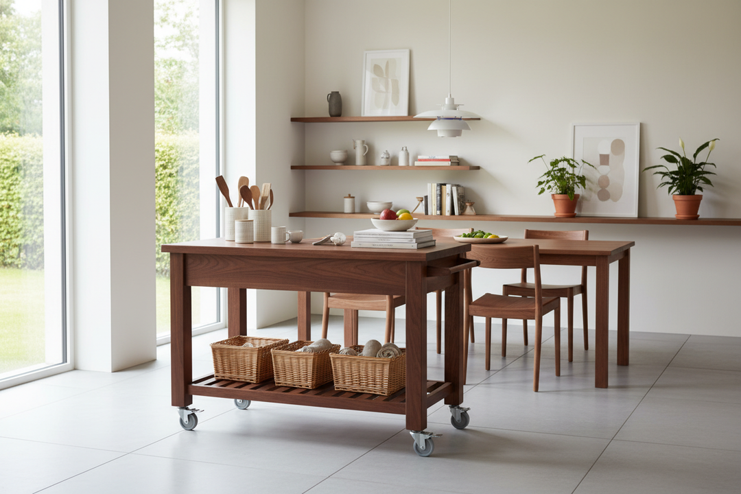 Why I'll Only Ever Recommend a Solid Wood Kitchen Island Cart