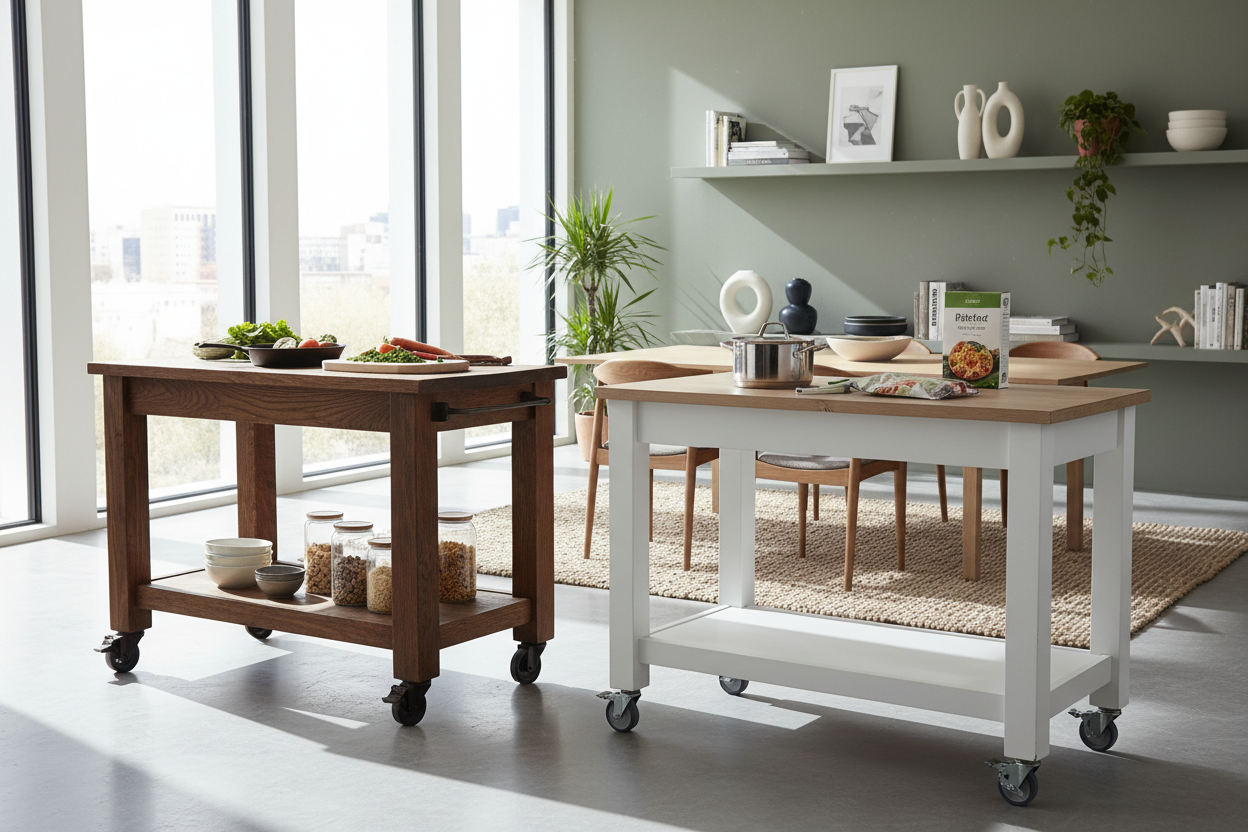 MDF vs. Solid Wood Kitchen Cart: Which Survives Daily Prep?