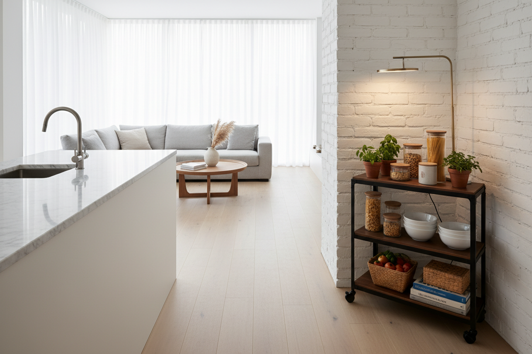 Why Your 'Dead Space' Needs a Corner Cart for Kitchen Storage
