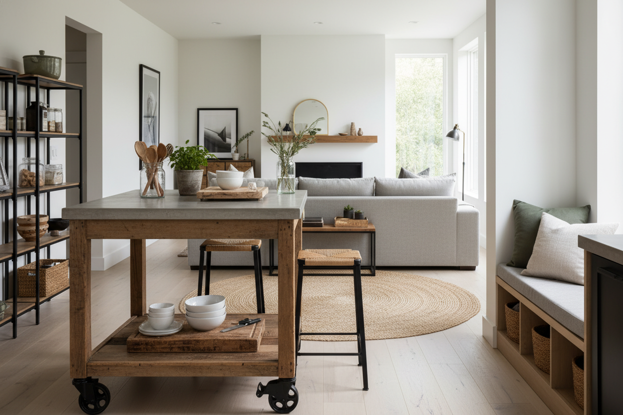 I Tried 5 Pinterest Kitchen Cart Ideas (Only One Actually Worked)