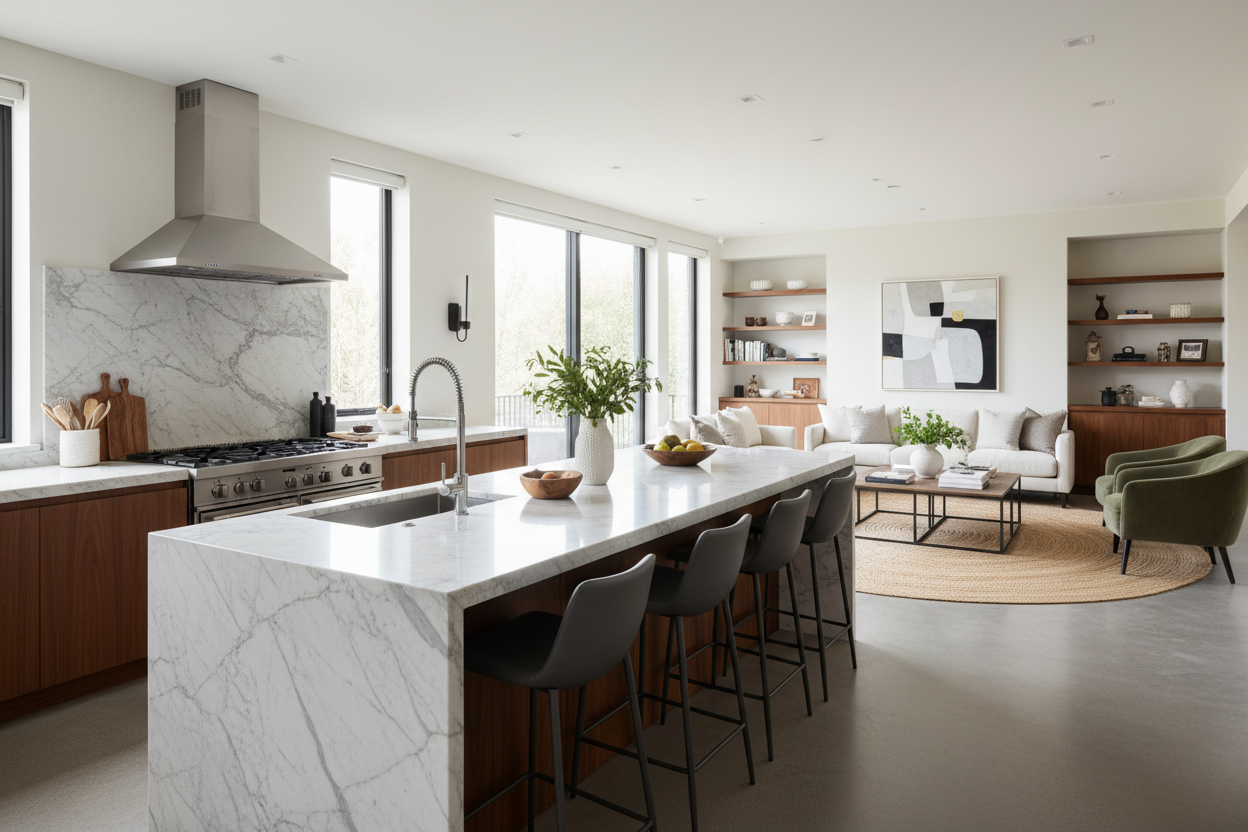 Your Kitchen Isn't Big Enough for a Stove and Sink in Kitchen Island