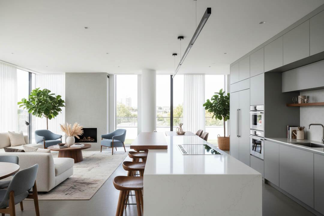 How to Pull Off Kitchen Island Cooktop Ideas Without the Ugly Hood
