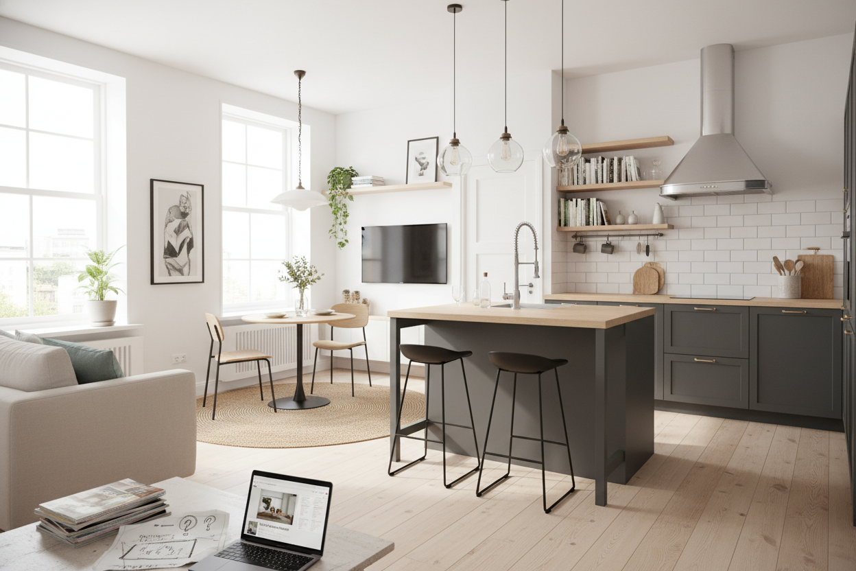 I Regret Trusting Pinterest for Small Kitchen Plans With Island