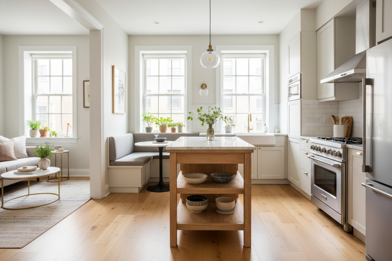 Can You Put an Island in a Small Kitchen? The 3-Foot Rule