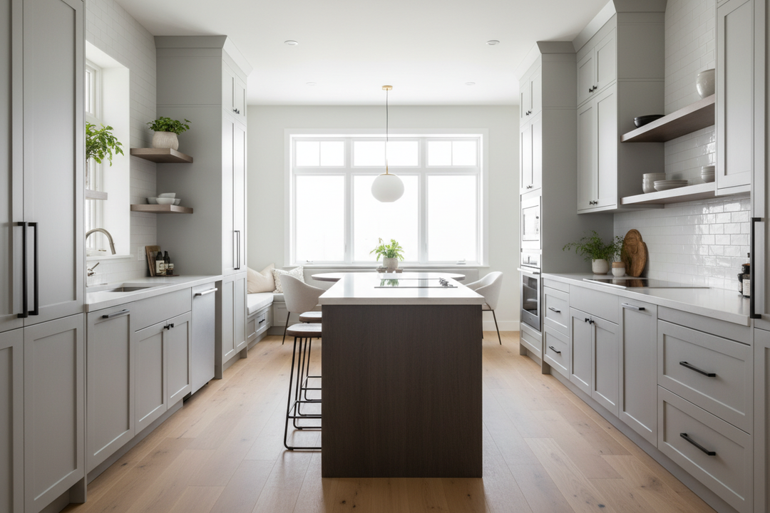 The Tollbooth Effect: Why Your Narrow Kitchen Ideas With Island Fail