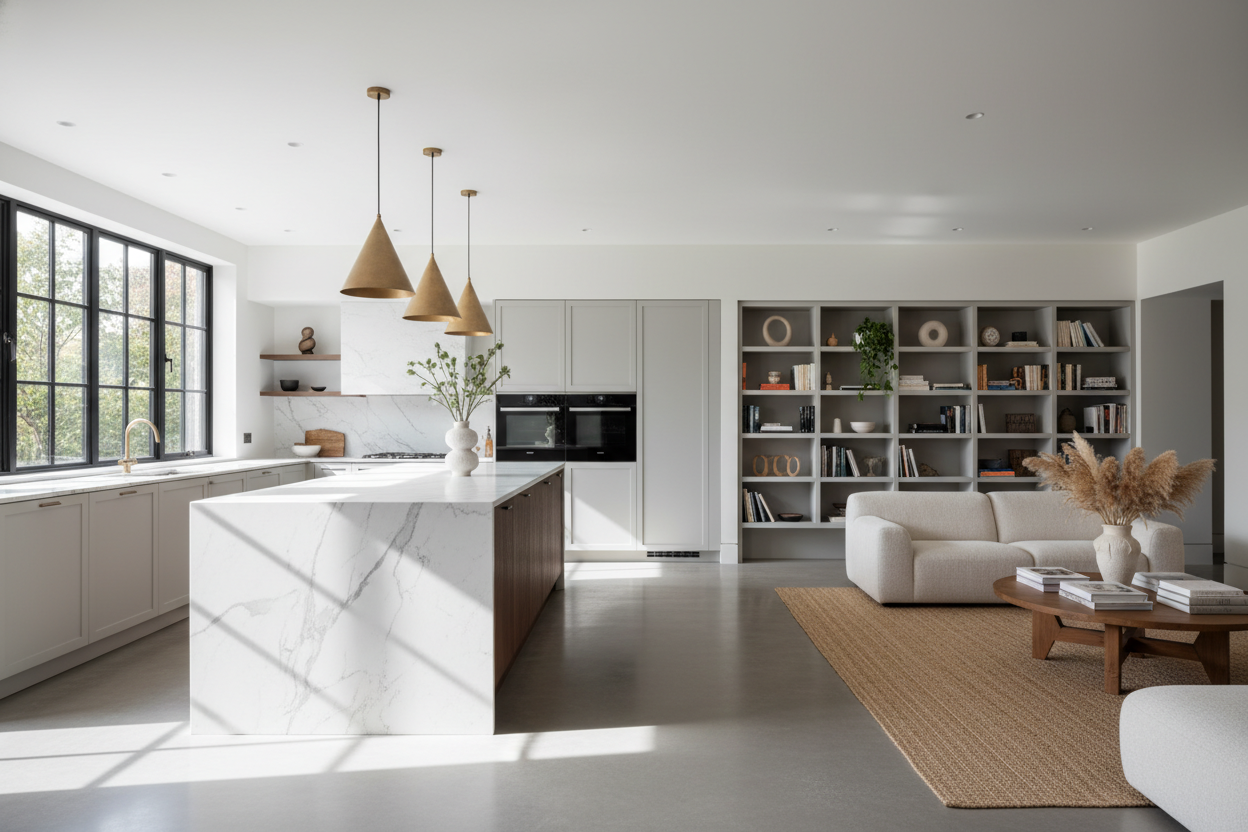 Why a Kitchen Island Not Centered Is Actually a Layout Blessing