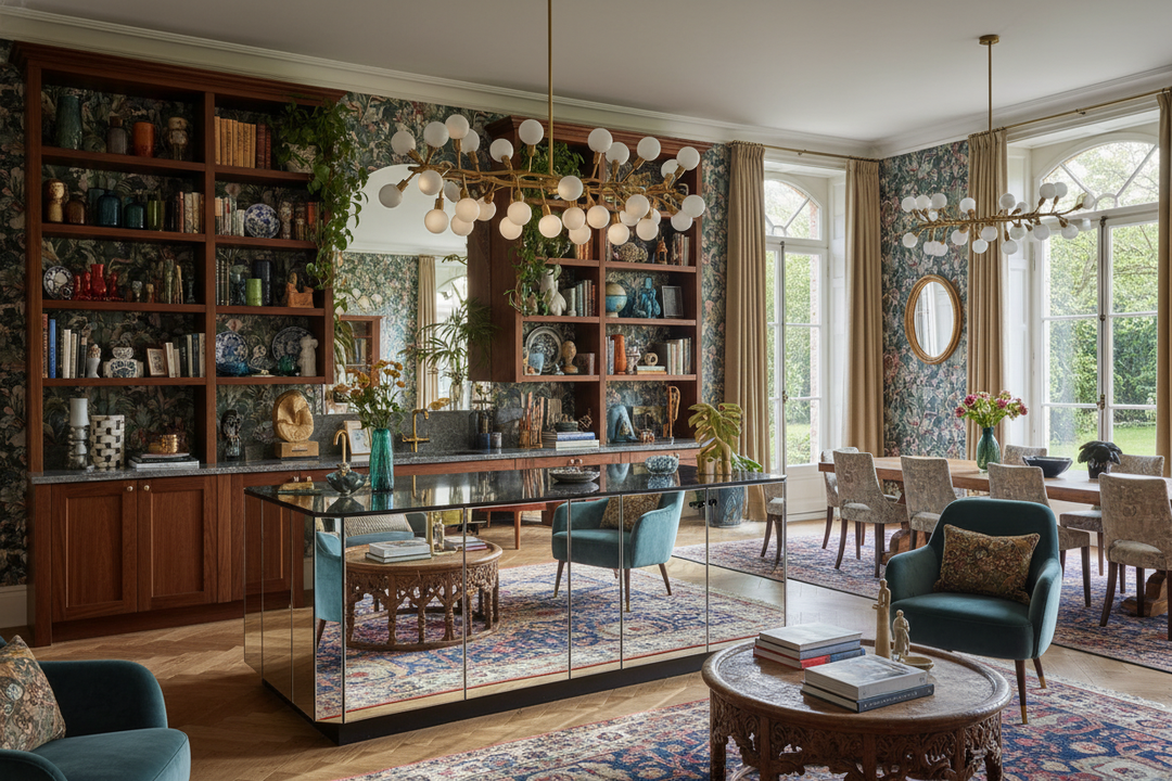 I Survived a Year With a Mirrored Kitchen Island (Here's Why)