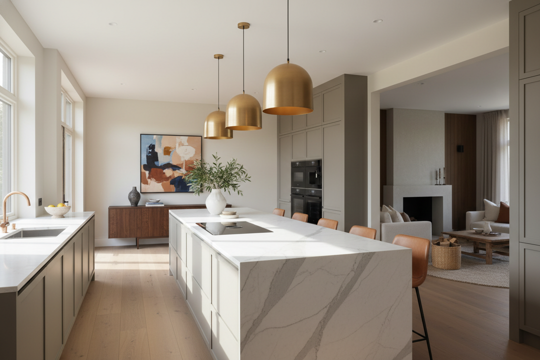 Why Most Contemporary Kitchens With Islands Feel So Cold