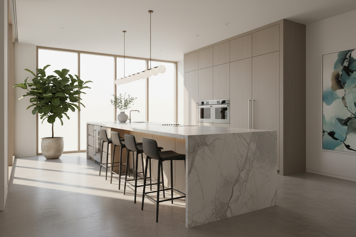 What Most Modern Kitchen Island Images Hide From You