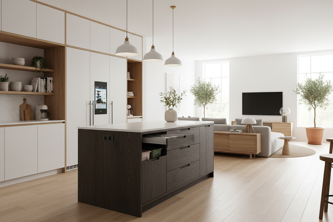 I Finally Bought a Pre Built Kitchen Island (And Saved My Sanity)