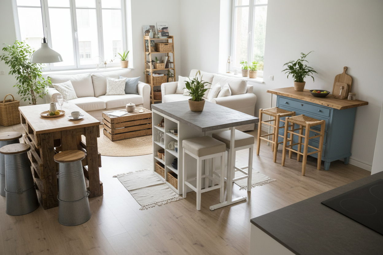 I Built 3 Cheap DIY Kitchen Island Ideas (And Only Kept One)