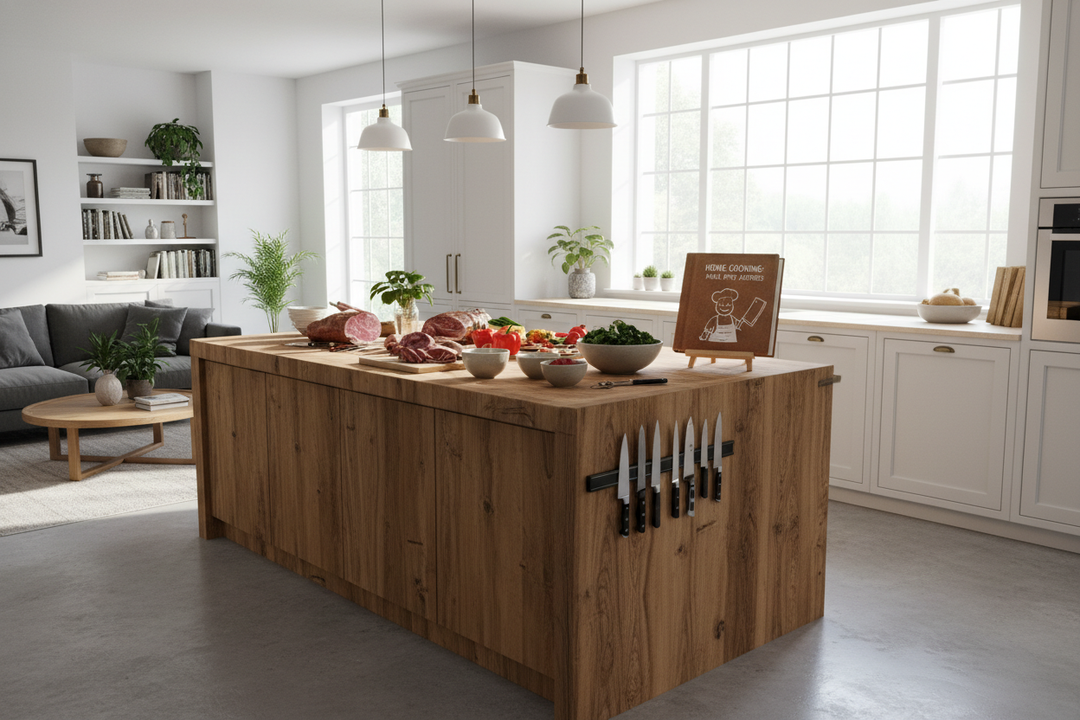 A Chopping Board Island Cured My Meal Prep Rage