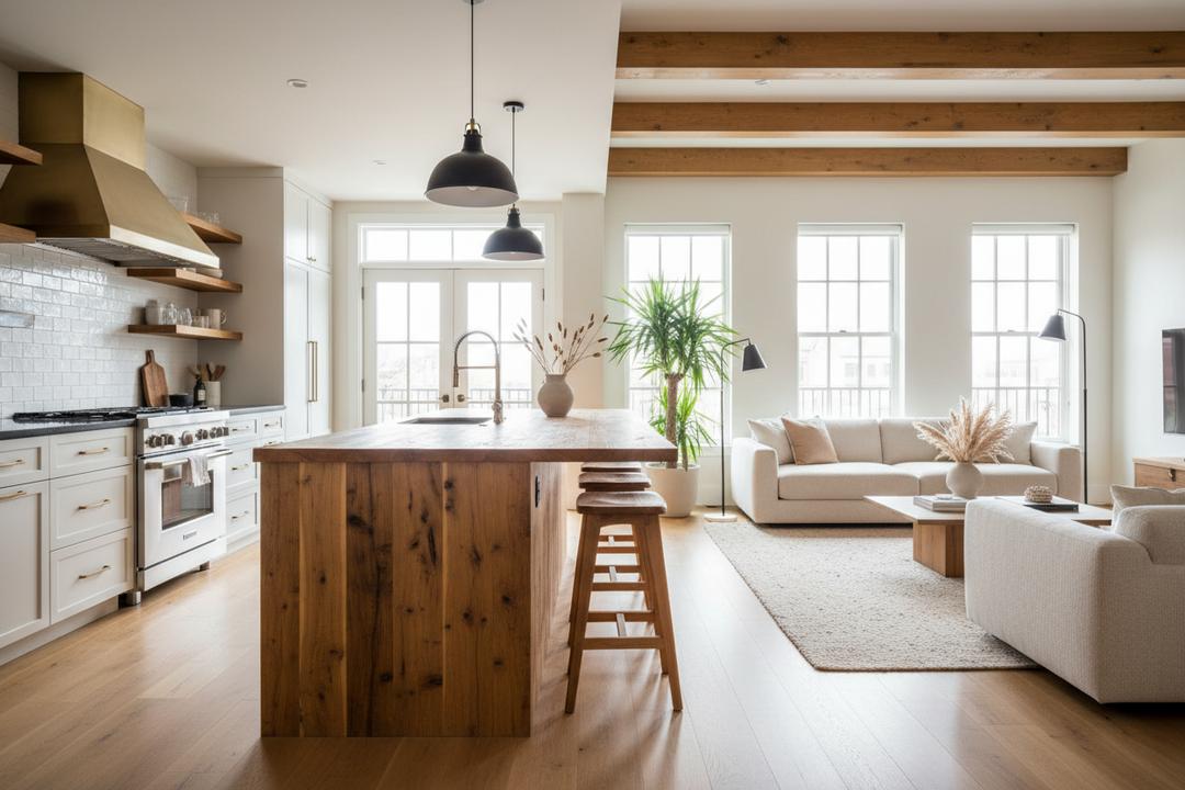 Your Wooden Kitchen Island With Seating Has a Spacing Problem