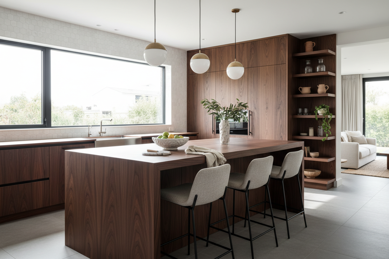 Don't Let Your Dark Wood Kitchen Island Turn Into a Black Hole
