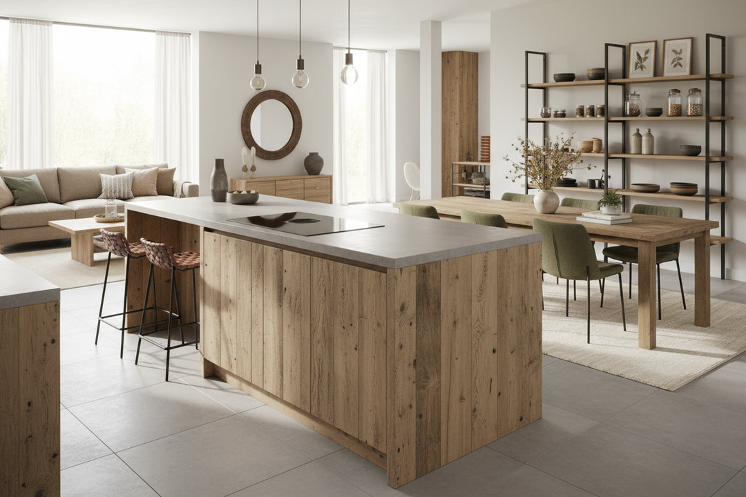 Your Barn Wood Kitchen Island Is Probably Fake (Here's Why)