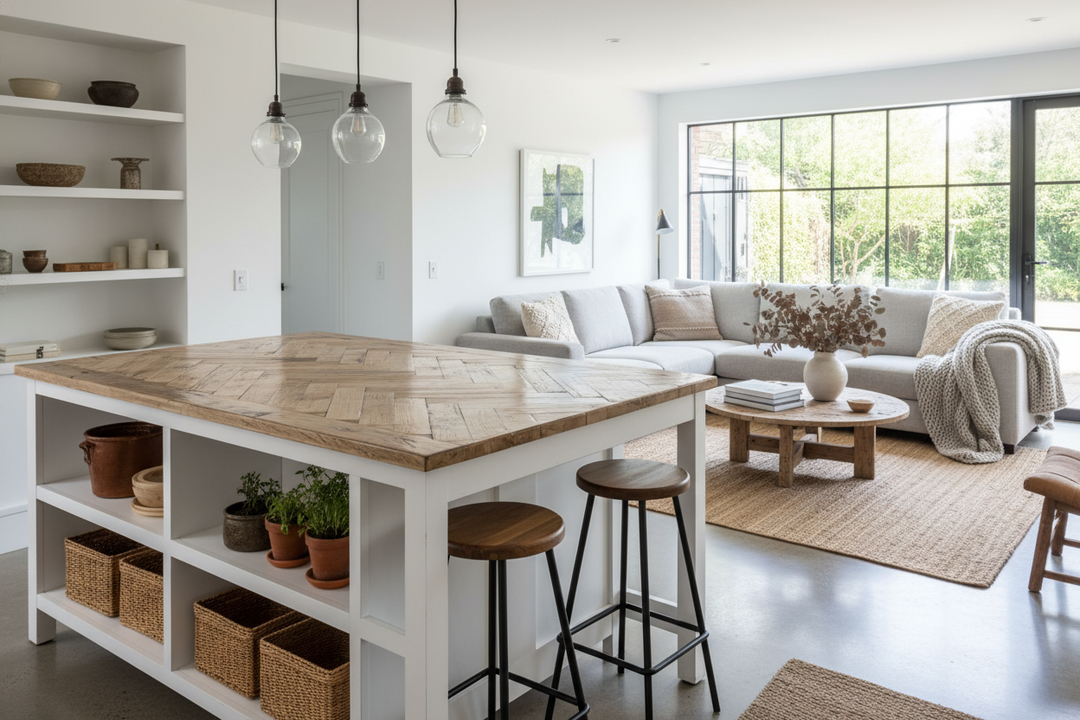 I Figured Out How to Make an Island Countertop (Without Crying)
