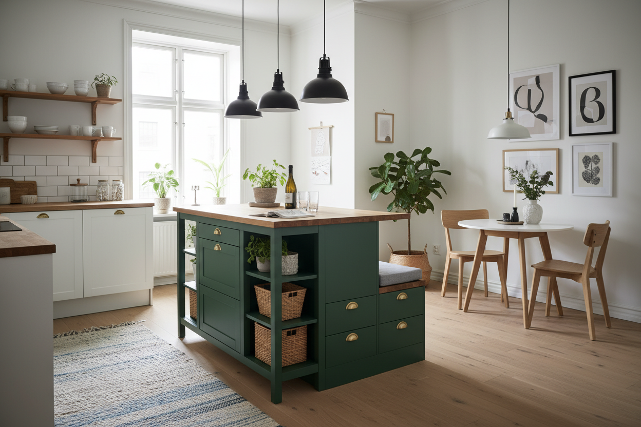 Don't Remodel Until You Try an IKEA Island Kitchen First