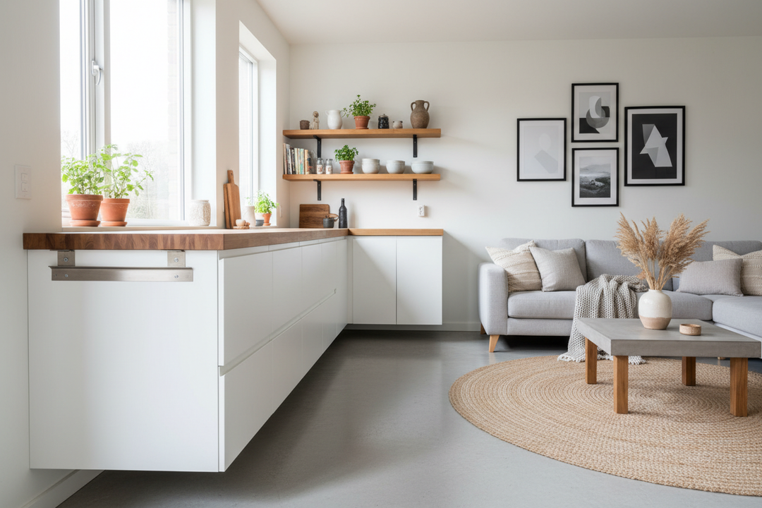 The Hidden Bracket Every Floating Countertop IKEA Hack Needs