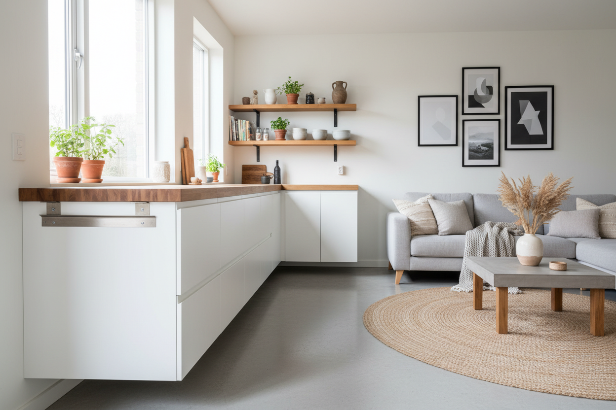The Hidden Bracket Every Floating Countertop IKEA Hack Needs