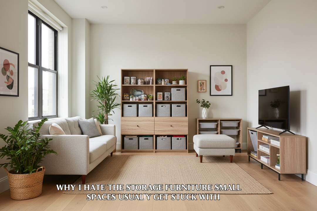 Why I Hate The Storage Furniture Small Spaces Usually Get Stuck With