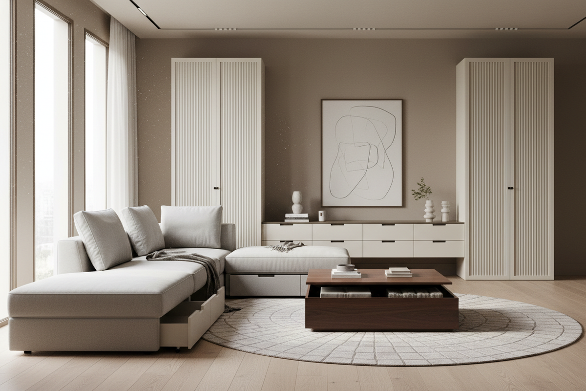 Why the Best Furniture for Storage Doesn't Look Like Storage at All