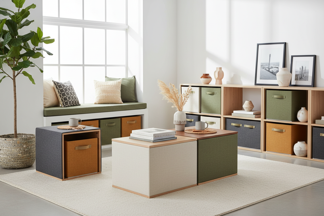 I Swapped My Ugly Plastic Tubs for Storage Container Furniture