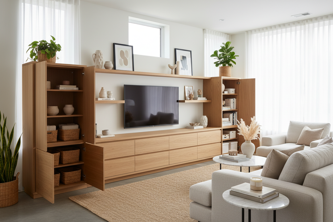 Why I Swapped My Dresser for Drawers With Cabinet Space
