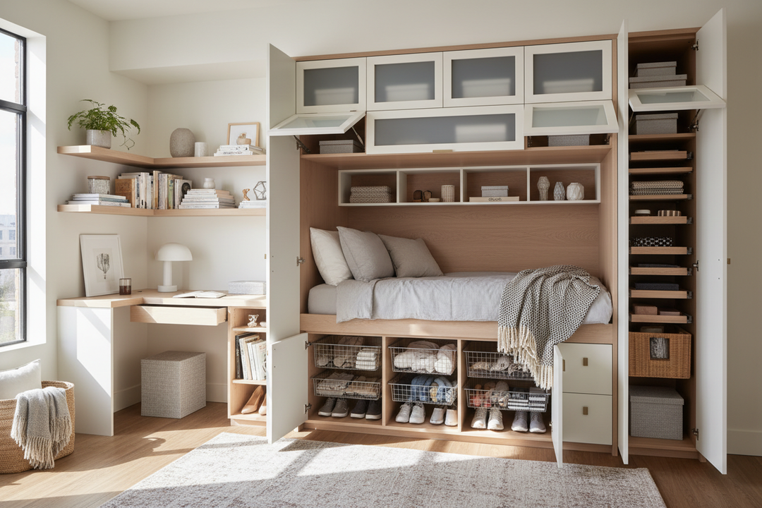 The 3 Cabinet Space Savers That Actually Fixed My Tiny Bedroom