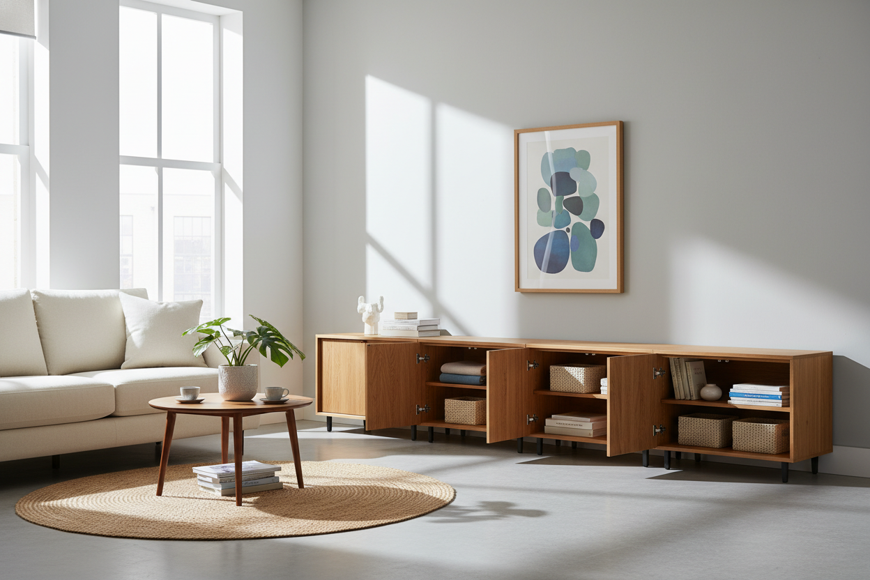 Why I Only Buy Small Wood Storage Cabinets With Doors and Shelves