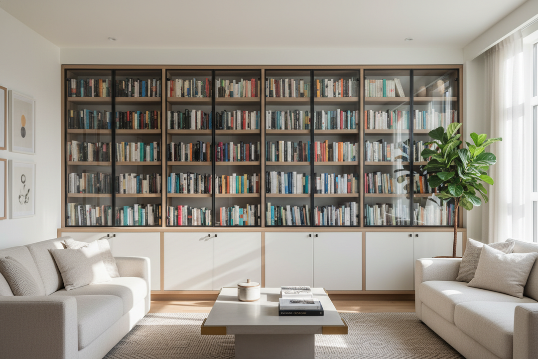 I Love Books But I Hate Dusting: Enter the Shelf With Door