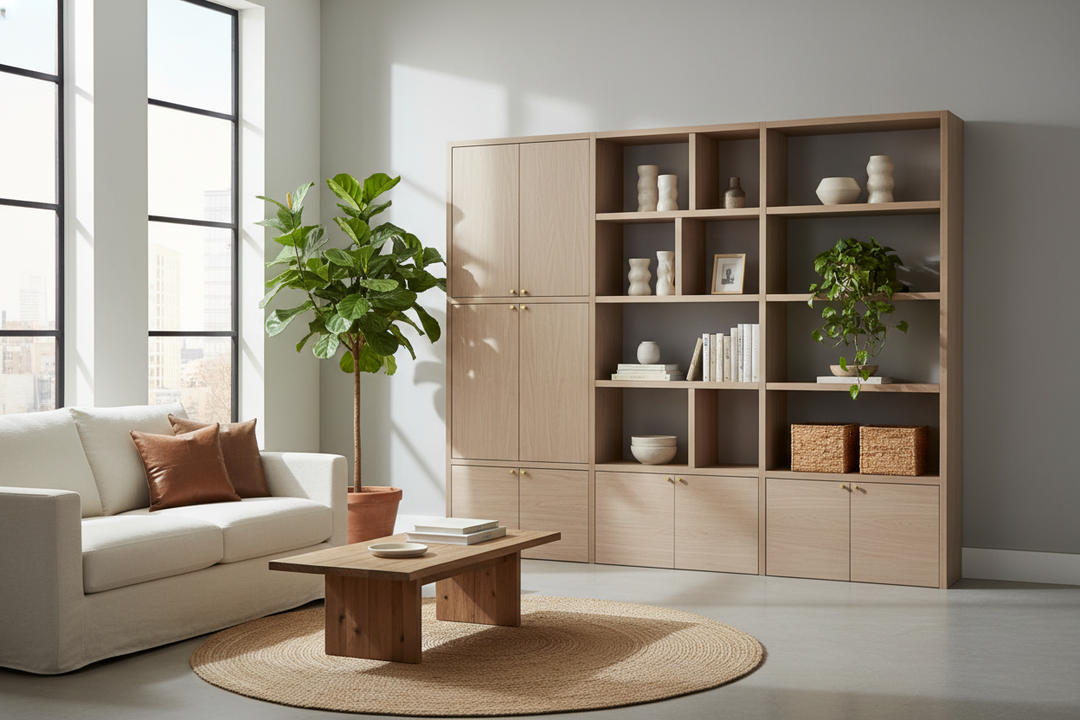 Built-Ins Are Overrated: Why I Bought a Shelving Cabinet Unit