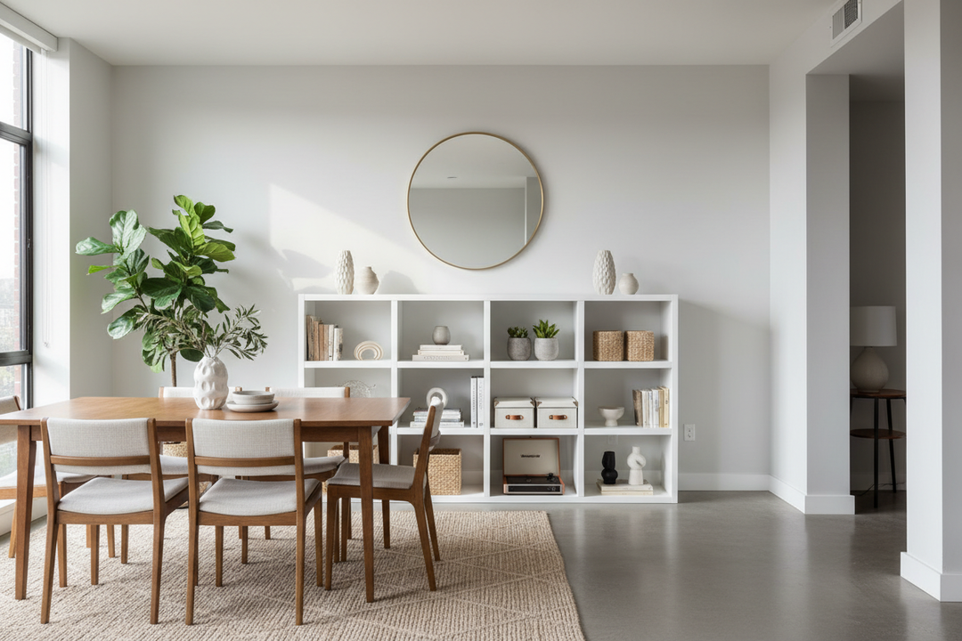 Why I Swapped My Expensive Sideboard for a 3 by 3 Bookshelf