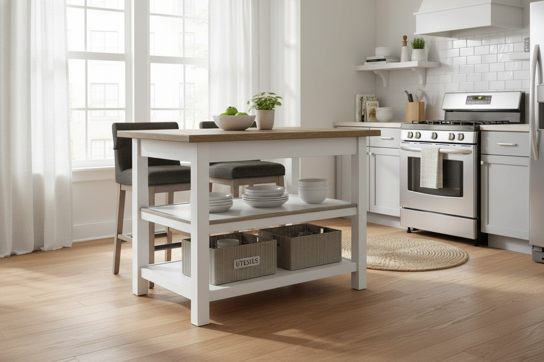 Does the OSP Home Furnishings Kitchen Island Actually Hold Up?