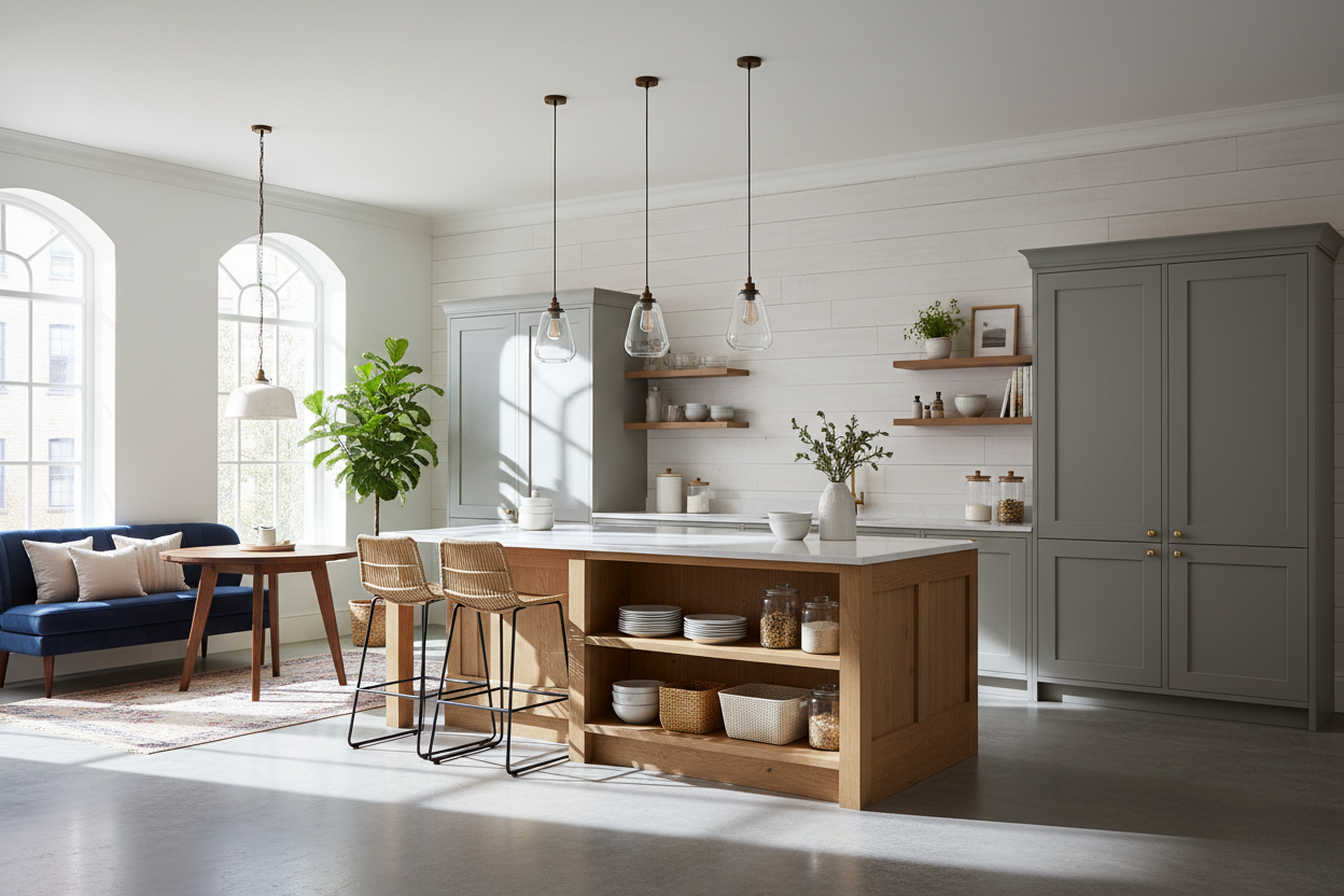 Why I Ditched Custom Cabinets for a Furniture Store Kitchen Island