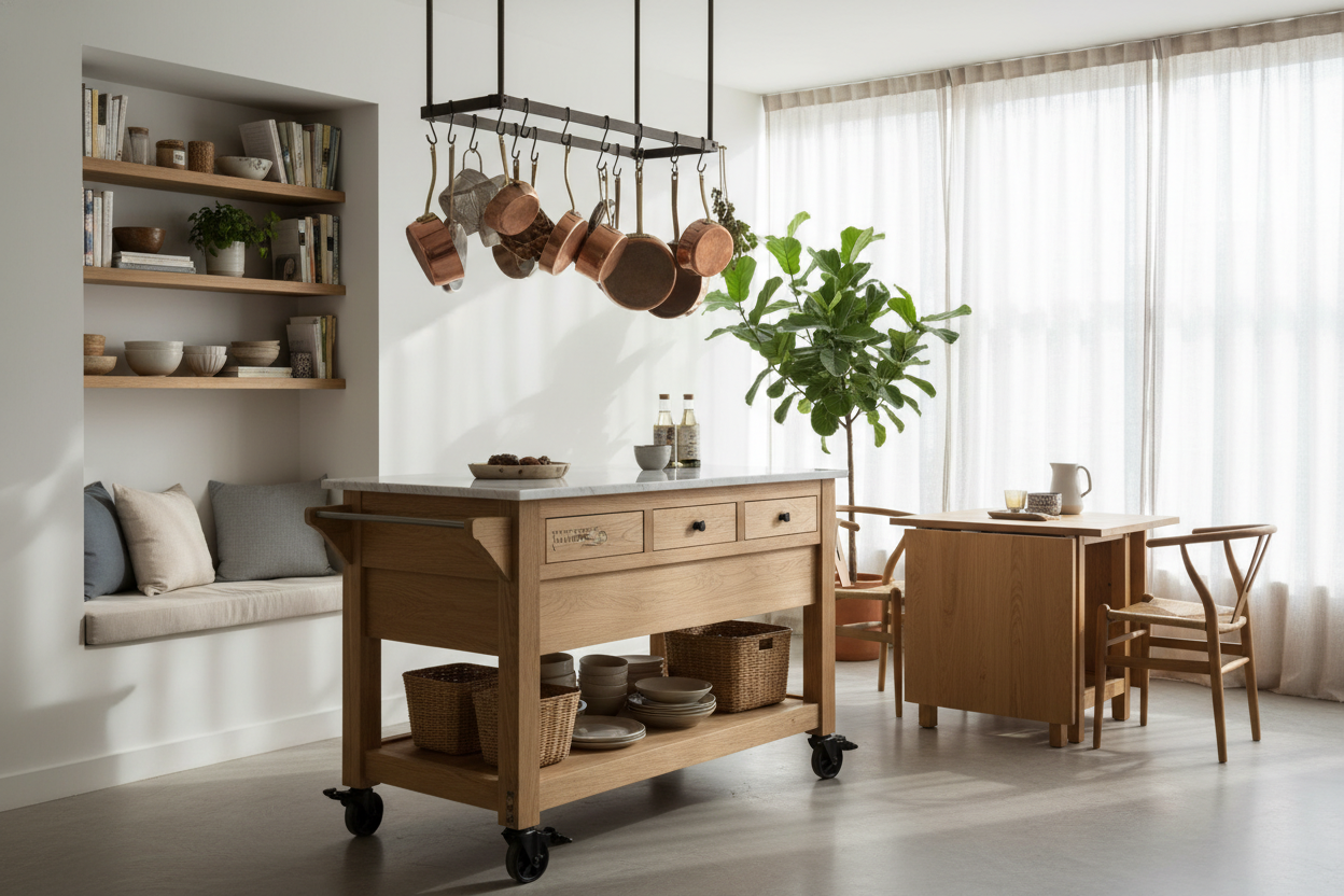 Why I Finally Caved and Bought an Island for Kitchen on Wheels